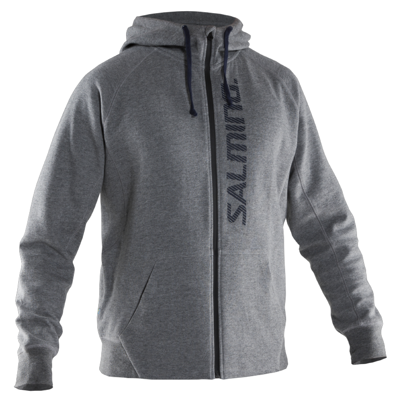 Run Hood Men- Dark Grey Melange