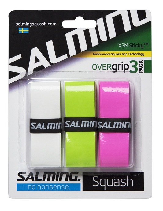 Squash X3M Sticky Overgrip (Two color options)