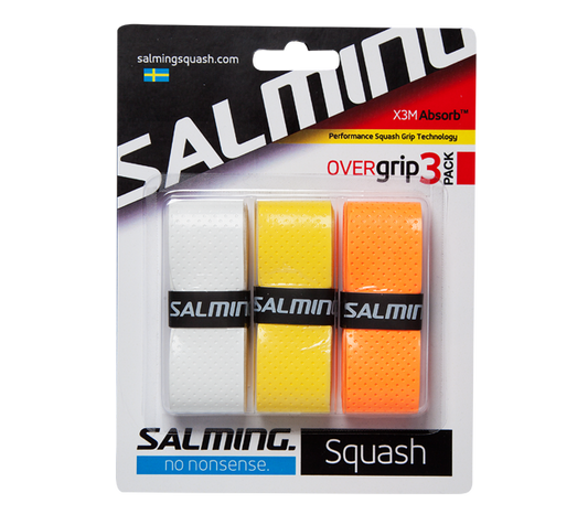 Squash X3M Absorb Over Grip (Two color options)