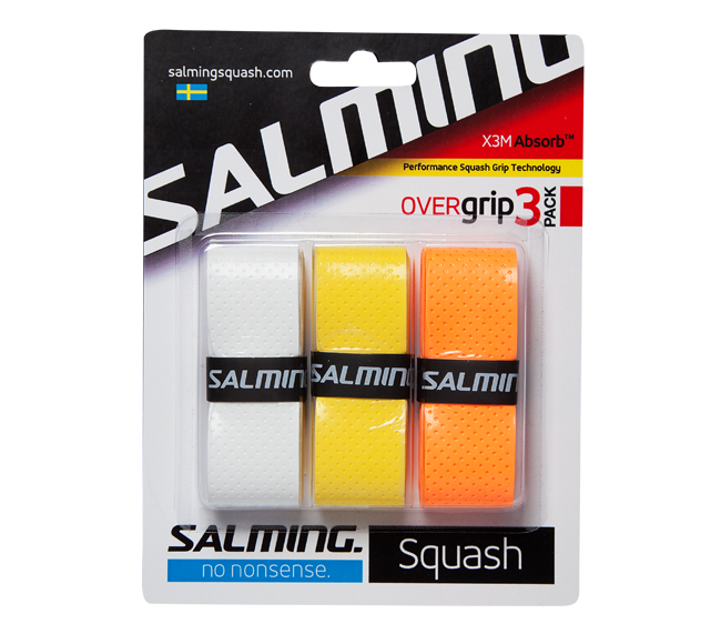 Squash X3M Absorb Over Grip (Two color options)